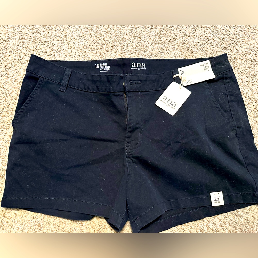 Black shorts a.n.a brand, new with tags
